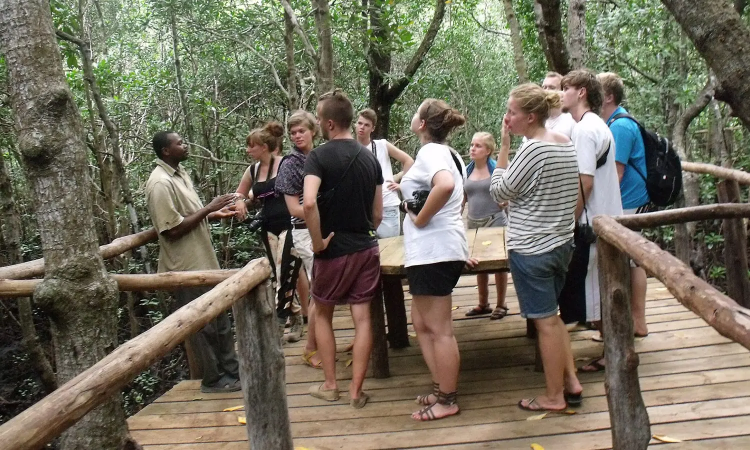 Jozani Forest Tour tourists